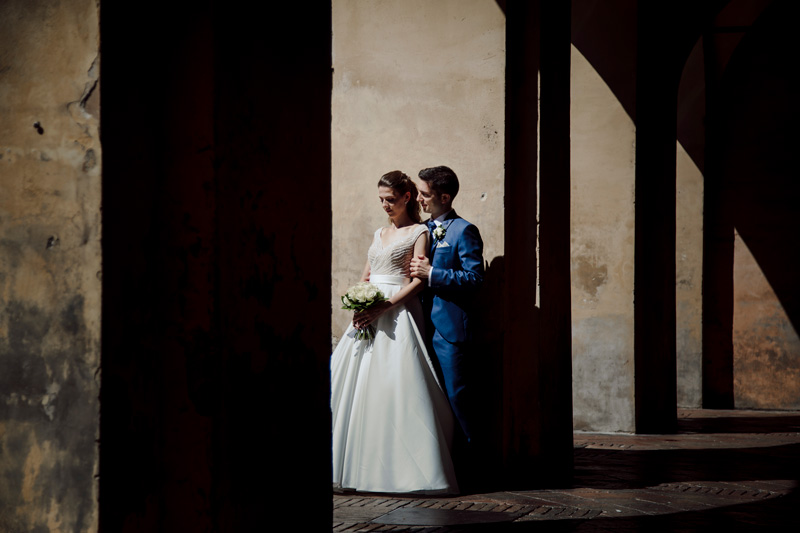 Sposi nel centro storico di Pesaro – Fotografo matrimonio Pesaro